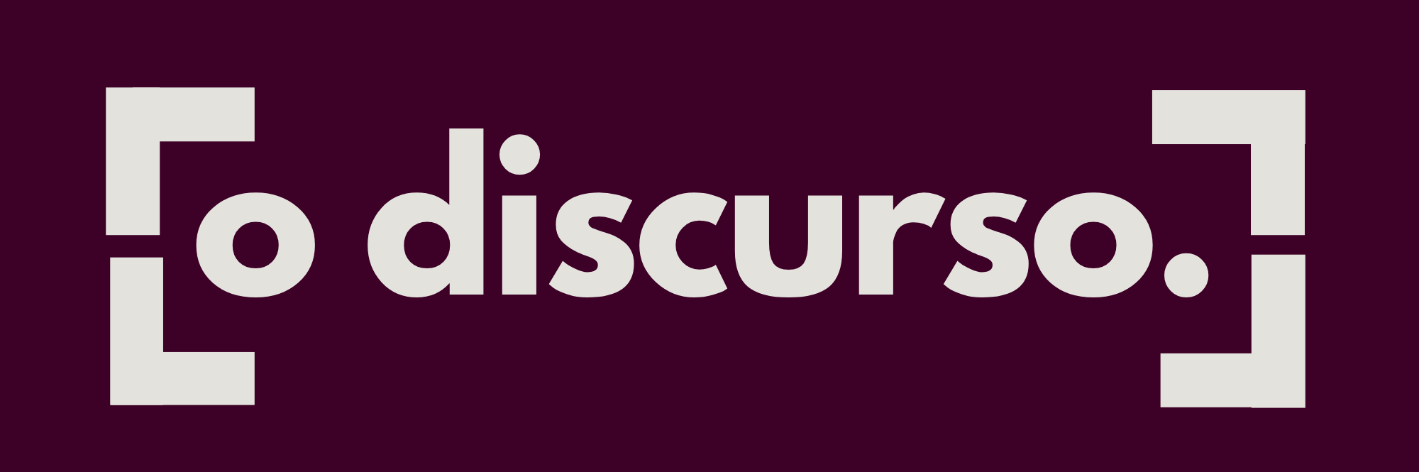 o discurso.